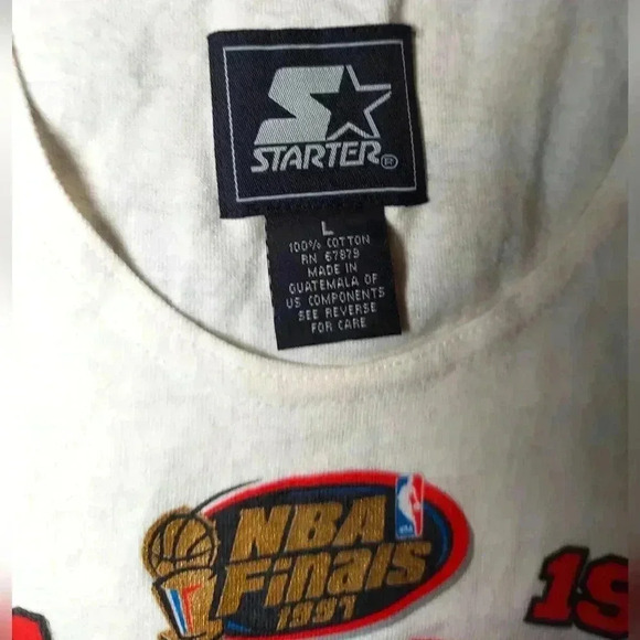90's NBA Starter Chicago Bulls Tank Top - Picture 4 of 4